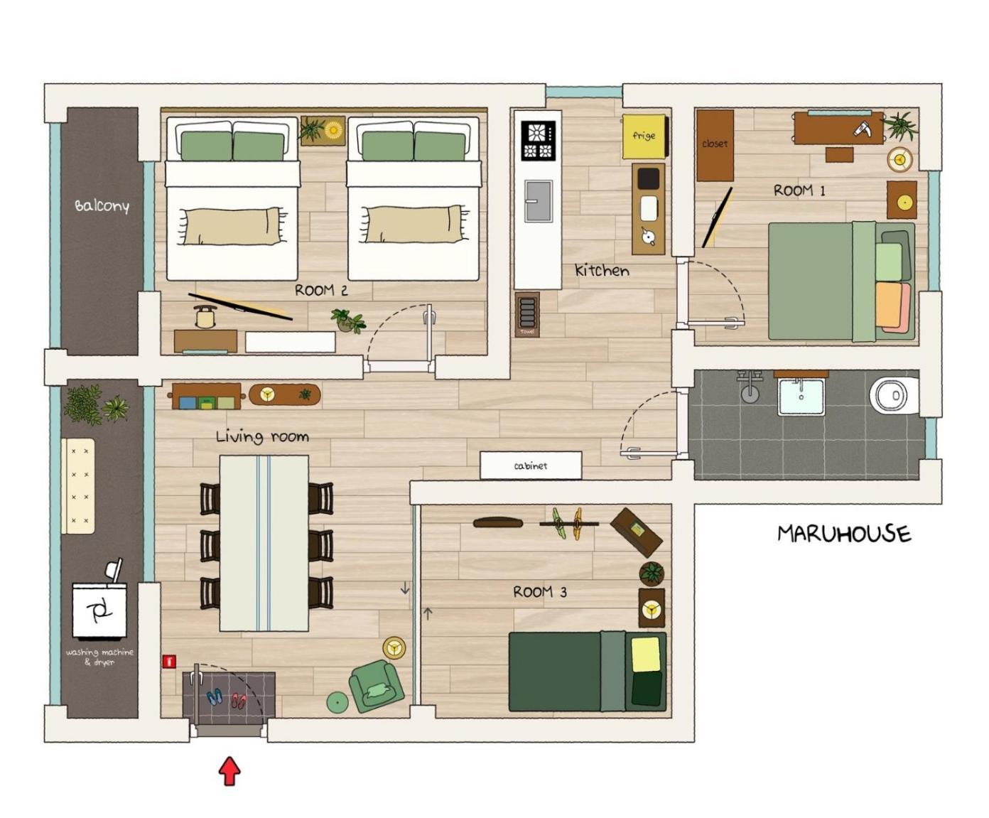 Apartment Maru House Seoul